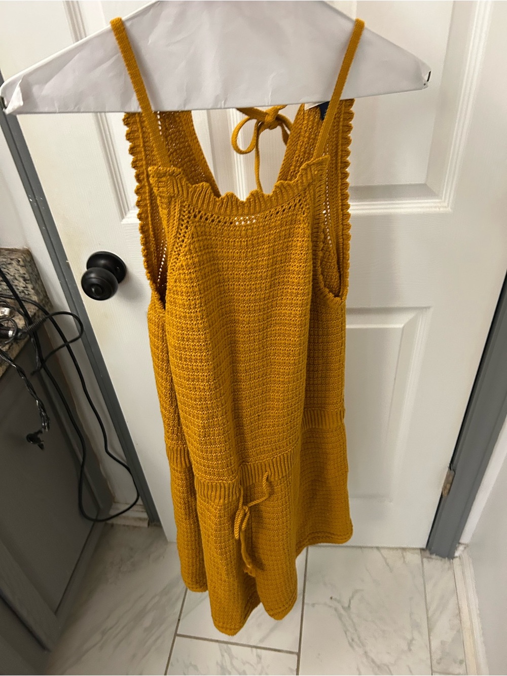 NWOT UNIVERSAL THREAD crochet romper.